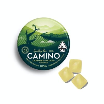 Camino Sparkling Pear CBD “Social” Gummies Camino Sparkling Pear CBD “Social” Gummies