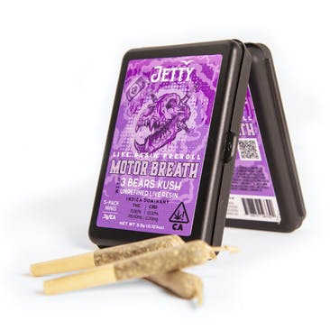 Motorbreath x 3 Bears Kush Infused Preroll (5 Pack) Motorbreath x 3 Bears Kush Infused Preroll (5 Pack)
